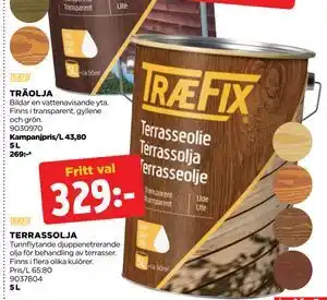 Jem&Fix TERRASSOLJA erbjuda