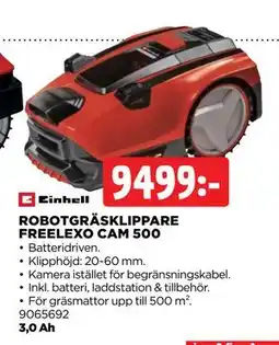 Jem&Fix ROBOTGRÄSKLIPPARE FREELEXO CAM 500 erbjuda