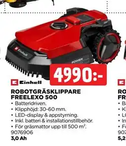 Jem&Fix ROBOTGRÄSKLIPPARE FREELEXO 500 erbjuda
