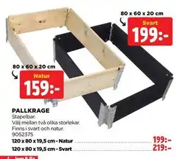 Jem&Fix PALLKRAGE erbjuda