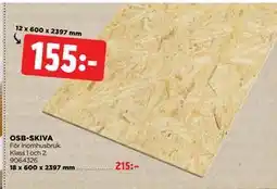 Jem&Fix OSB-SKIVA erbjuda