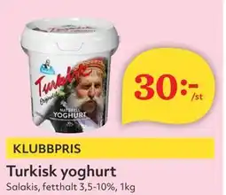 Hemköp Turkisk yoghurt erbjuda