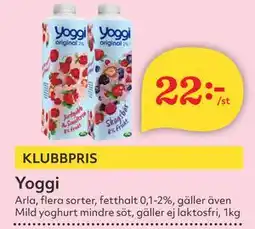 Hemköp Yoggi erbjuda