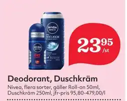 Hemköp Deodorant, Duschkräm erbjuda