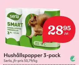 Hemköp Hushållspapper 3-pack erbjuda