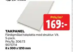 Jem&Fix TAKPANEL erbjuda