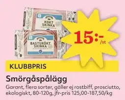 Hemköp Smörgåspålägg erbjuda