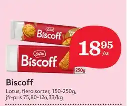 Hemköp Biscoff erbjuda
