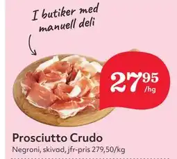 Hemköp Prosciutto Crudo erbjuda