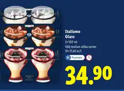 Lidl ITALIAMO Glass erbjuda