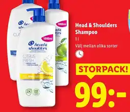 Lidl Head & Shoulders Shampoo erbjuda
