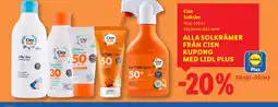 Lidl Cien Solkräm erbjuda