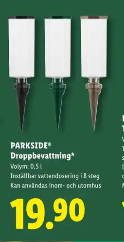 Lidl PARKSIDE® Droppbevattning erbjuda