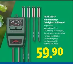 Lidl PARKSIDE® Markmätare/- fuktighetsindikator erbjuda