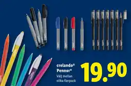 Lidl Crelando® Pennor erbjuda