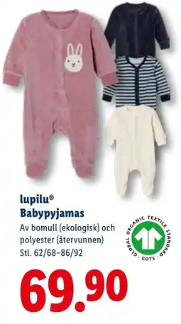 Lidl Lupilu® Babypyjamas erbjuda