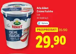 Lidl ARLA köket Crème Fraiche erbjuda
