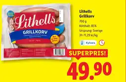 Lidl Lithells Grillkorv erbjuda