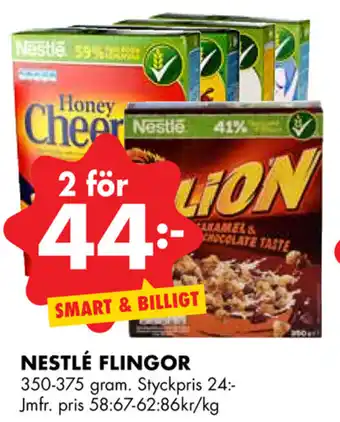 Nestle Flingor 2x350-375g