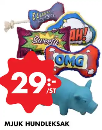 Mjuk Hundleksak