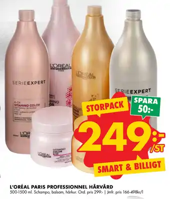 ÖoB L'oreal Paris Professionnel Hårvård 500-1500ml erbjuda