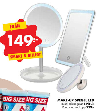 ÖoB Make-Up Spegel LED erbjuda