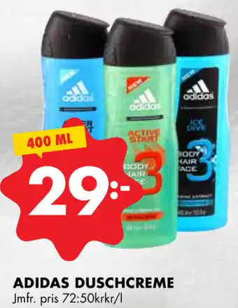 ÖoB Adidas Duschcreme 400ml erbjuda