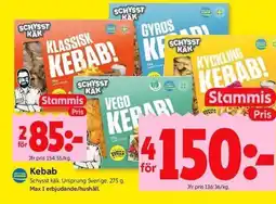 ICA Kvantum SCHYSST KÄK Kebab erbjuda