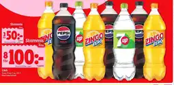 ICA Kvantum Pepsi, Zingo, 7-up Läsk erbjuda