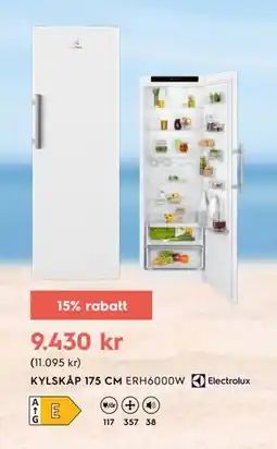 Electrolux Home KYLSKÅP 175 CM erbjuda