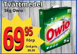 Supergrossen Tvättmedel Owio erbjuda