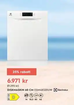 Electrolux Home DISKMASKIN 60 CM erbjuda