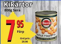 Supergrossen Kikärtor erbjuda