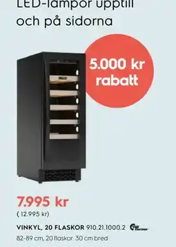 Electrolux Home VINKYL, 20 FLASKOR erbjuda