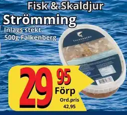 Supergrossen Strömming erbjuda