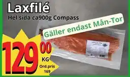 Supergrossen Laxfilé erbjuda