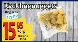 Supergrossen Kycklingnuggets erbjuda