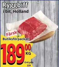 Supergrossen Ryggbiff erbjuda