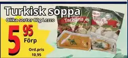 Supergrossen Turkisk soppa erbjuda
