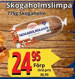 Supergrossen Skogaholmslimpa erbjuda