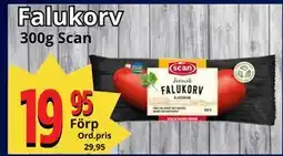 Supergrossen Falukorv erbjuda