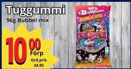 Supergrossen Tuggummi erbjuda