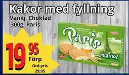 Supergrossen Kakor med fyllning erbjuda