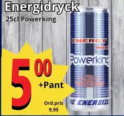 Supergrossen Energidryck erbjuda