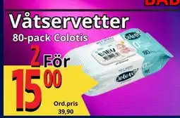 Supergrossen Våtservetter erbjuda
