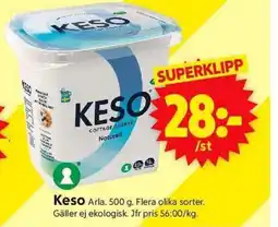 ICA Supermarket Keso erbjuda