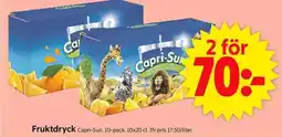 ICA Supermarket Fruktdryck Capri-Sun. erbjuda