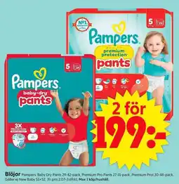 ICA Supermarket Blöjor Pampers. erbjuda