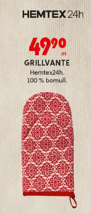 Hemtex 24h Grillvante