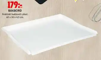 ICA Maxi Bakbord 60x50x4,5 cm. erbjuda